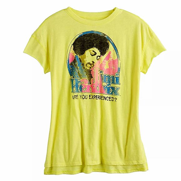 Jimi Hendrix Are You Experienced blues rock Official T-Shirt XL NWT - Picture 2 of 4